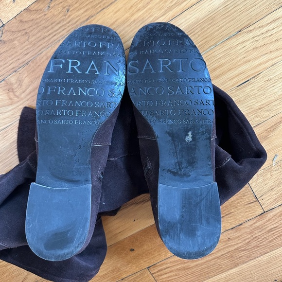Franco Sarto over-the-knee suede boots - Picture 5 of 5